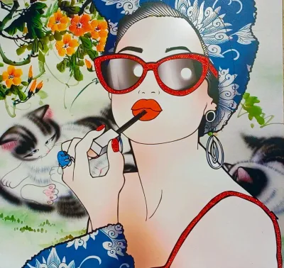 Lips and cats