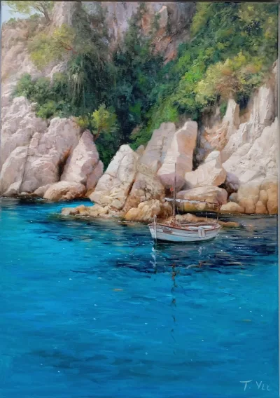 En un rincón de Blanes